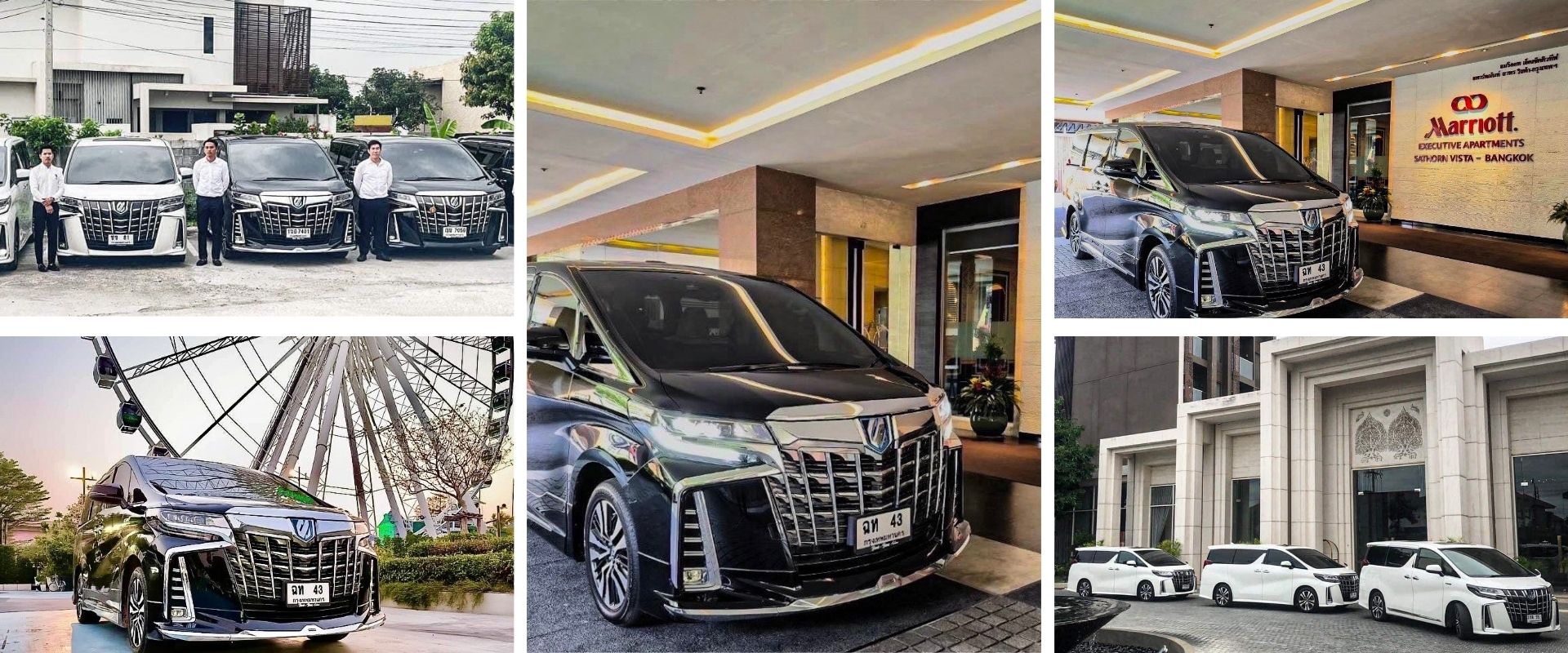 The VIP van rental with driver The van rental with driver service