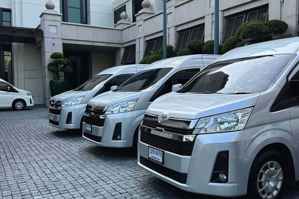 Vanrental with driver